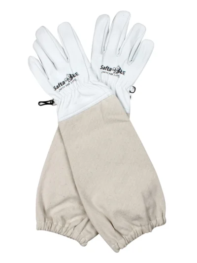 Professional Goatskin Beekeeping Gloves With extended Sleeves