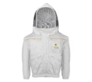 Beekeeping Jacket Premium Cotton with Fencing Veil Sting Proof