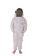 kids cotton suit white